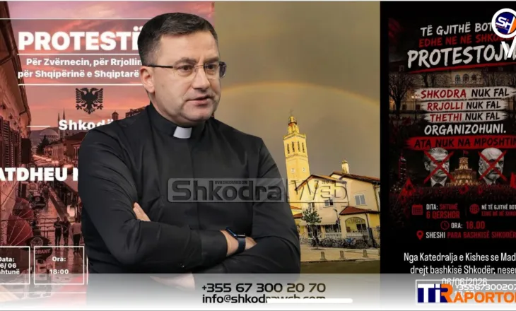 “Kisha Katedrale nuk ka asnjë lidhje me këtë iniciativë”, Famullia “Zoja e Shkodrës” distancohet nga protesta