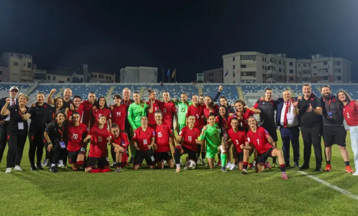 Kombëtarja e femrave feston arritjen historike, ja data kur do të mësojnë kundërshtarin e play-off