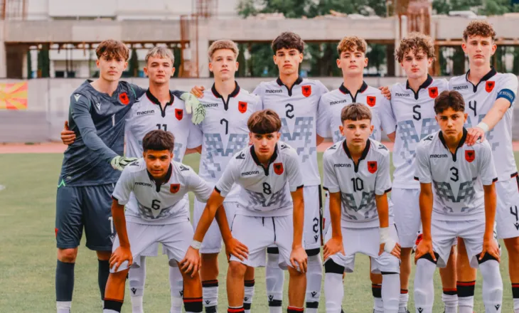 Kombëtarja U-14 fiton 2-0 ndaj Maqedonisë së Veriut në miqësoren e zhvilluar në Korçë