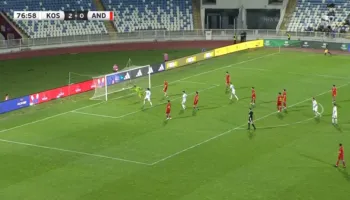 Kosova fiton pastër ndaj Andorrës, Asllani shënon gol spektakolar nga goditja e dënimit