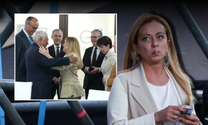 Kryeministrja e Italisë Giorgia Meloni zbulon se ka lënë cigaren, liderët e G7 e përgëzojnë