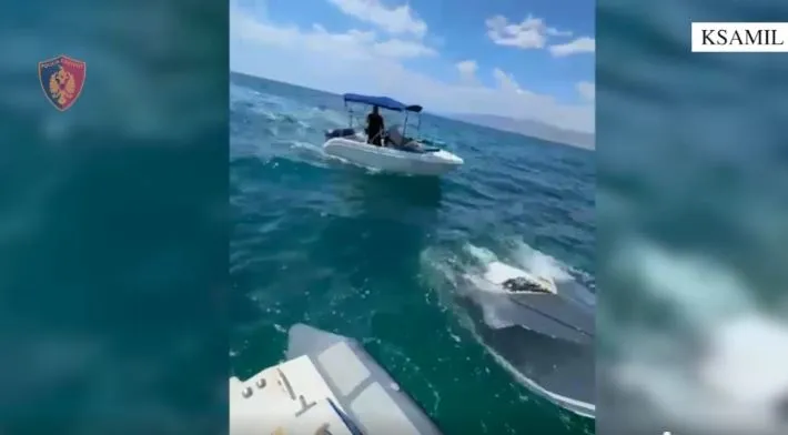 Ksamil, u rrezikuan të mbyteshin në det, Policia Kufitare shpëton dy turistë ukrainas