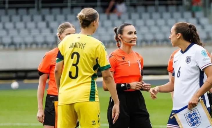 Kualifikueset e Kupës së Botës për vajza, një trupë arbitrash shqiptare do të drejtojë ndeshjen Angli – Ukrainë
