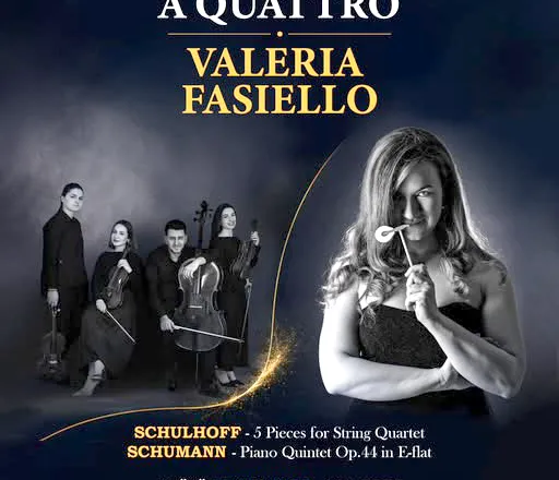 Kuarteti “Á Quattro” dhe Valeria Fasiello me një koncert, që sjell tingujt e muzikës së dhomës