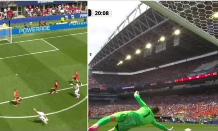 Kupa e Botës: Egjipti befason Belgjikën me një supergol në pjesën e parë (video)