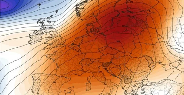 “Kupola e Nxehtësisë” mbi Evropë, temperaturat pritet të shkojnë deri në 45°C