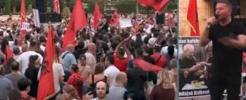 “Kur një diktator e shtyp popullin e vet…”/ Protestuesi apel Ambasadës së SHBA: Kemi nevojë për aleatët tanë