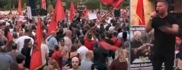 “Kur një diktator e shtyp popullin e vet…”/ Protestuesi apel Ambasadës së SHBA: Kemi nevojë për aleatët tanë
