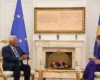 Kurti dhe Haxhiu gjatë takimit me kreun e Këshillit të Evropës: Rruga drejt BE-së, interes strategjik i Kosovës!