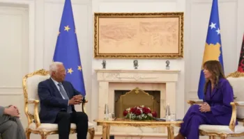 Kurti dhe Haxhiu gjatë takimit me kreun e Këshillit të Evropës: Rruga drejt BE-së, interes strategjik i Kosovës!