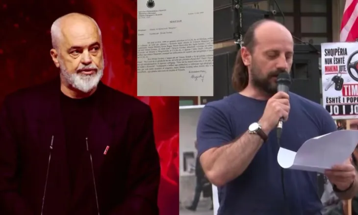 Lexoi kërkesat e protestuesve, Rama nxjerr dokumentin për Dritan Goxhajn: Manipulator, gjysma taleban e gjysma mitoman