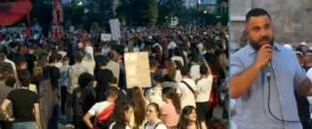 “Listen to me you son of the bi*ch”/ ‘Shpërthen’ protestuesi: Tregohu një herë burrë, dhe largohu o burracak