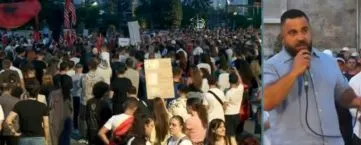 “Listen to me you son of the bi*ch”/ ‘Shpërthen’ protestuesi: Tregohu një herë burrë, dhe largohu o burracak