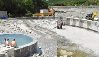 Llixhat e Bënjës ‘thahen’! Ministrja Kumbaro ndan fotot e vaskave me ujë: Spekulime, boshatisja është pjesë e testimeve