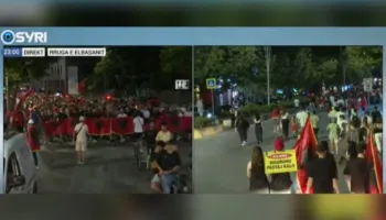Marshimi i protestuesve/ Nga Parlamenti te Qyteti Studenti, tashmë protestuesit drejt Kryeministrisë