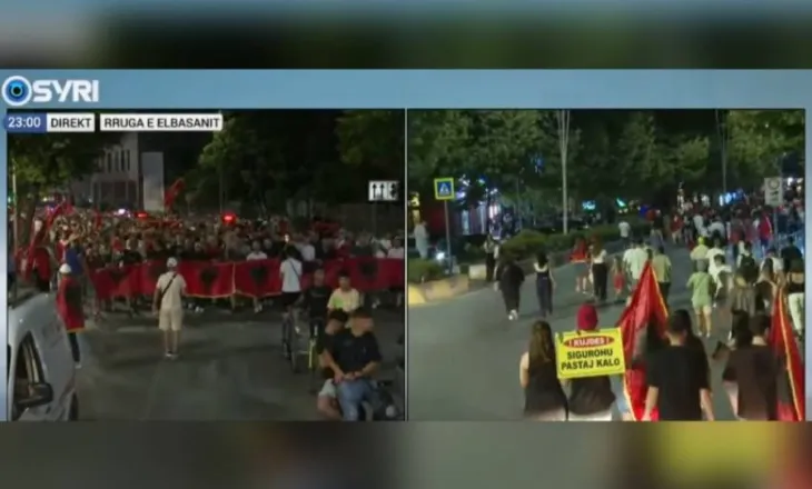 Marshimi i protestuesve/ Nga Parlamenti te Qyteti Studenti, tashmë protestuesit drejt Kryeministrisë