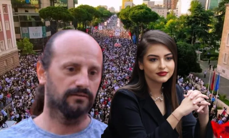 “Maska ra pas 22 ditësh!”/ Sara Mila mesazh për protestuesit pas dokumenteve për Dritan Goxhajn: Karikaturë…