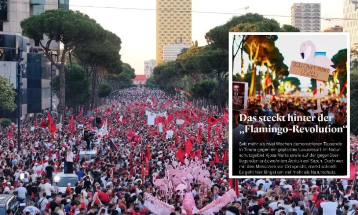 Media gjermane: “Revolucioni i Flamingove” trondit Ramën, protestat kundër qeverisë kthehen në revoltë për të ardhmen