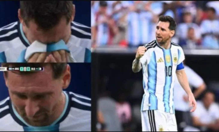 Messi “shpërthen në lot” pas golit në Botëror, mediat argjentinase zbulojnë shqetësimin për gjendjen e të atit