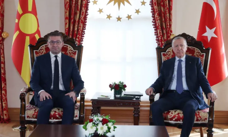 Mickoski takim me Erdogan në Stamboll, detaje nga bisedimet