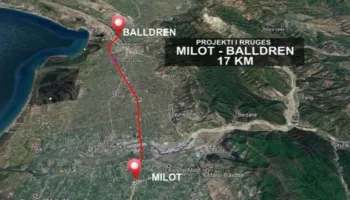 Ministri Nufi për Milot–Balldre: Investim i rëndësishëm për veriun e Shqipërisë