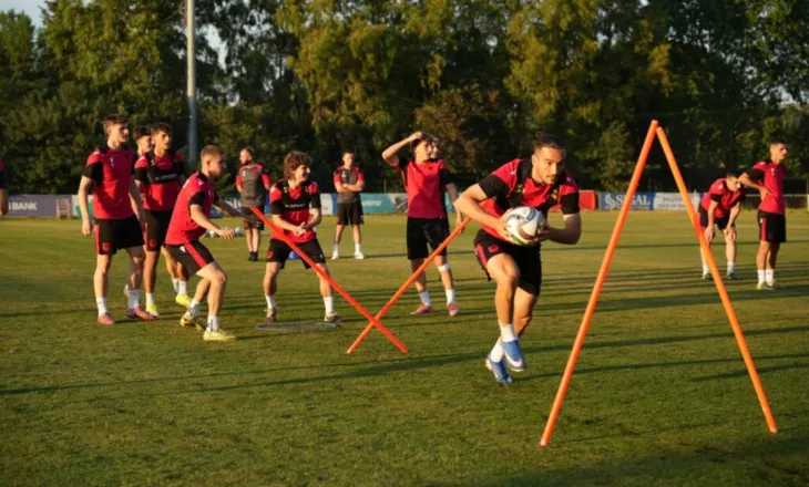 Miqësoret e qershorit ndaj Sllovenisë dhe Italisë, Kombëtarja U21 vijon përgatitjet në Durrës