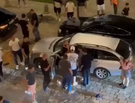 Nën efektin e alkoolit tentoi të përplaste disa persona, arrestohet shkodrani