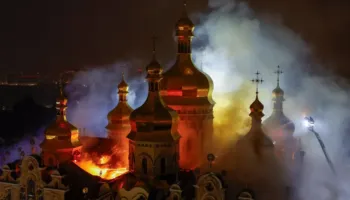 Nëntë të vdekur nga sulmet ruse në Ukrainë, dëmtohet rëndë një katedrale historike në Kiev