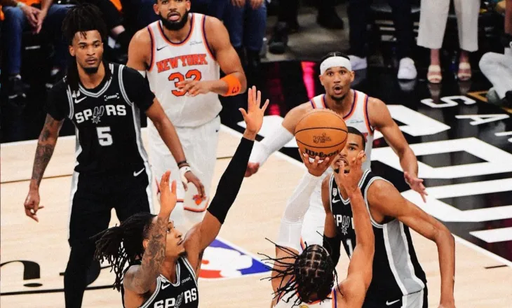 New York i nis mbarë finalet play off, mund San Antonio jashtë fushe në sfidën e parë