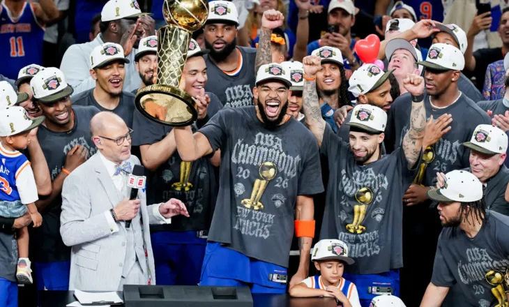 New York Knicks shpallen kampionë të NBA-së pas 53 vitesh, Jalen Brunson merr trofeun MVP