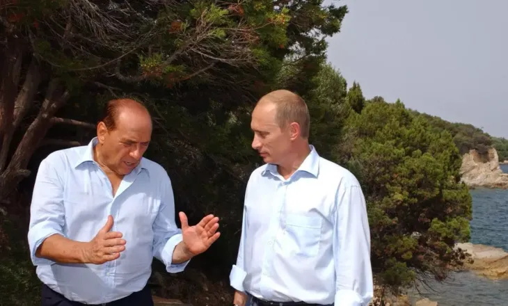 Nga Putini te Mubaraku, foto të udhëheqësve në Villa Certosa me Berluskonin
