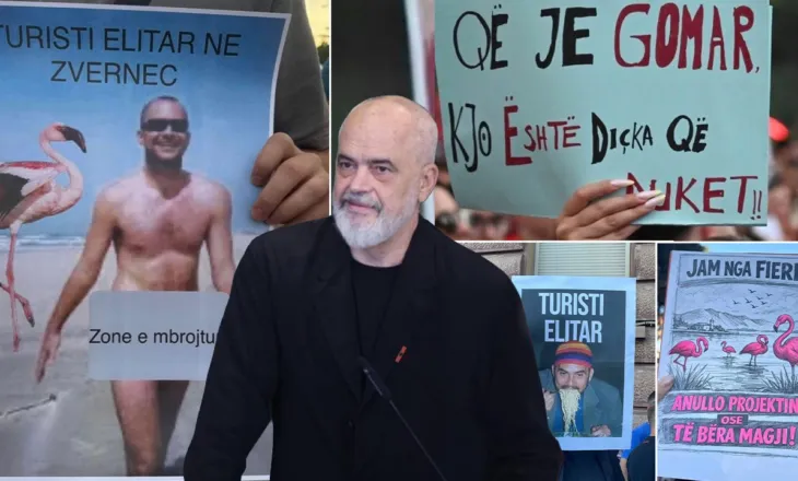 “Nga revulucioni imagjinari i flamingove më pëlqejnë memet”, Rama ironizon pankartat në protestë: Të preferuarat janë shumë të nxehta, s’i postoj dot