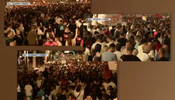 Nis marshimi i protestuesve, thirrje të forta për dorëheqjen e Ramës