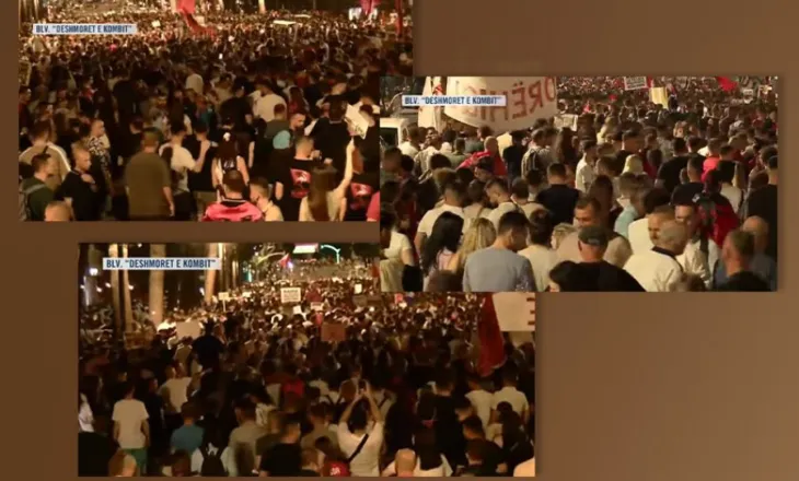 Nis marshimi i protestuesve, thirrje të forta për dorëheqjen e Ramës