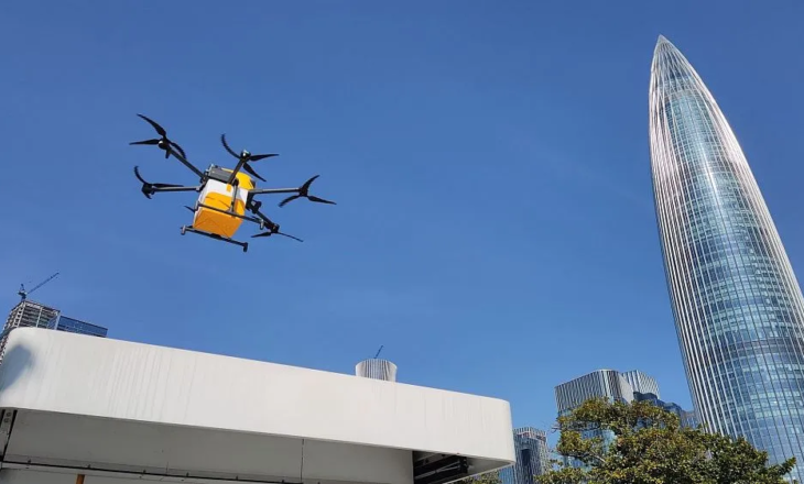 Nuk ka më motorë e korrierë, Kina teston shpërndarjen nga qielli me dronë autonomë