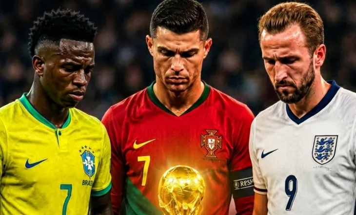 Nuk ka ndodhur kurrë në 100 vite histori Botërori! Brazili, Anglia dhe Portugalia nuk e fitojnë dot Botërorin