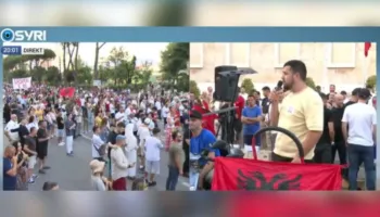 ‘Nuk largohemi nga bulevardi pa dorëheqjen Rama’/ Protestuesi: Policia të refuzojë urdhra kundër qytetarëve