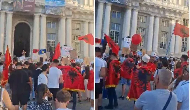 “Nuk mund të heshtim më”/ Paralelisht me Tiranën, protestë e shqiptarëve edhe në Genova: Rama të japë dorëheqjen