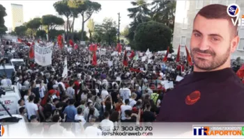 OPINION NGA LAZO LUFI – Sot në protestë, luftën e flamujve mundena me e lanë për një ditë tjetër…
