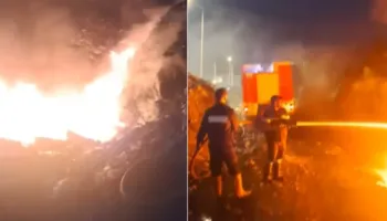 Paguajmë për inceneratorët që nuk ekzistojnë/ Rindizet zjarri në zonën ku janë të depozituara mbetjet urbane në Vlorë