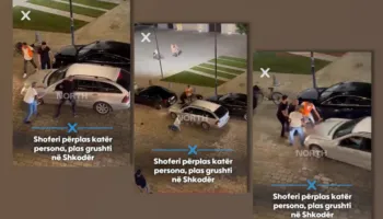 PAMJE TË RËNDA/ Shoferi përplas me dashje 4 persona në Shkodër, plas sherri