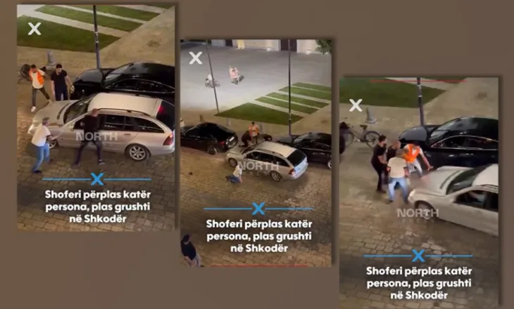PAMJE TË RËNDA/ Shoferi përplas me dashje 4 persona në Shkodër, plas sherri