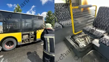 Panik në Durrës/ Autobusi me studentë përfshihet nga flakët në lëvizje, shkak dyshohet një defekt në sistemin elektrik të motorit