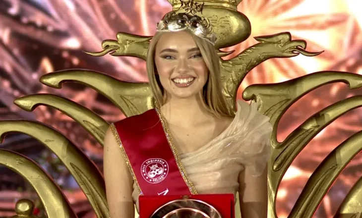 Paola Avdulaj shpallet më e bukura e Shqipërisë, rrëmben kurorën e “Miss Shqipëria 2026”