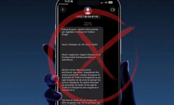 Paralajmërim i AKSK: SMS mashtruese me gjoba të rreme, rrezik për të dhënat bankare