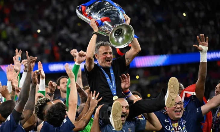 Paris San Zhermen fitoi dy Champions radhazi, klubi francez i premton Luis Enrikes një skuadër të pathyeshme