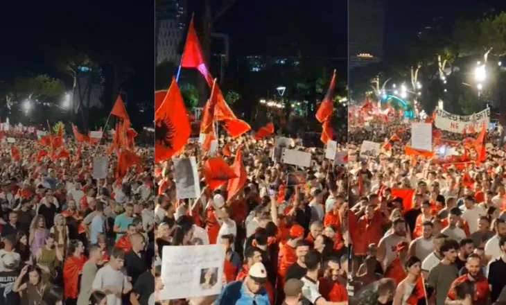 Pas rrethimit të Kryeministrisë protestuesit vijojnë të qëndrojnë në bulevard