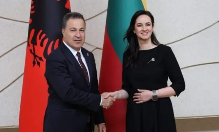 Peleshi mbyll turin balltik në Lituani, merr mbështetje për anëtarësimin e Shqipërisë në BE