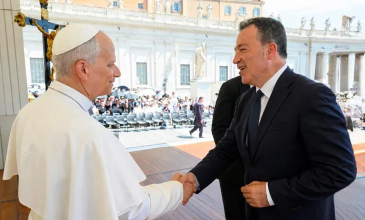 Peleshi në Vatikan, takim me Papa Leoni XIV