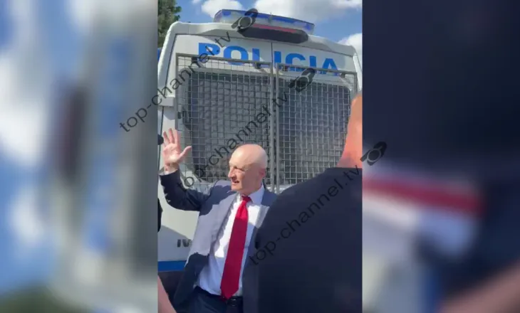 Përfundon dreka e mortit/ Ilir Meta përshëndetet me familjarët dhe miqtë, ish-presidenti niset drejt qelisë